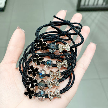 鋯石領結髮圈－商品主圖｜https://igowo.tw/