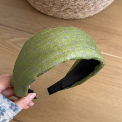 波點簡約髮箍