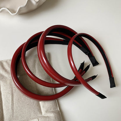 皮革簡約髮箍－商品主圖｜https://igowo.tw/