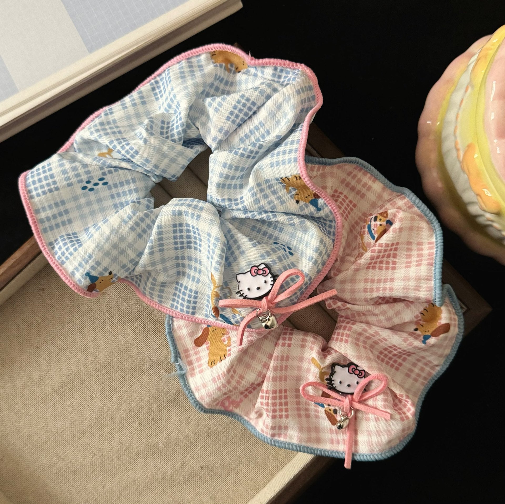 貓咪領結髮圈－商品主圖｜https://igowo.tw/