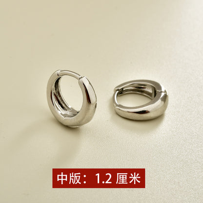 素圈簡約耳扣