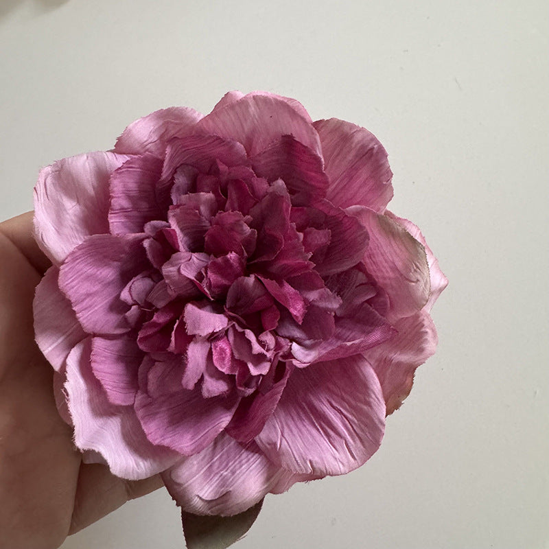 紅色花朵髮夾
