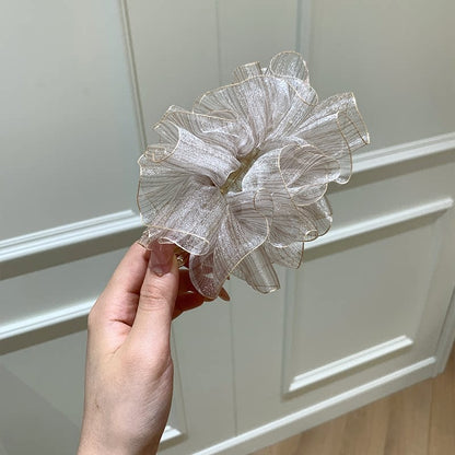 網紗簡約髮夾