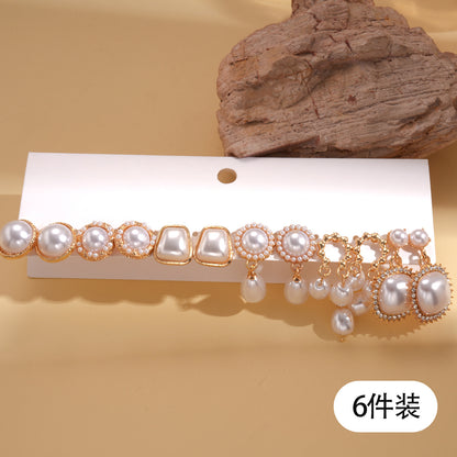 壓克力水滴誇張耳環－細節特寫33｜https://igowo.tw/