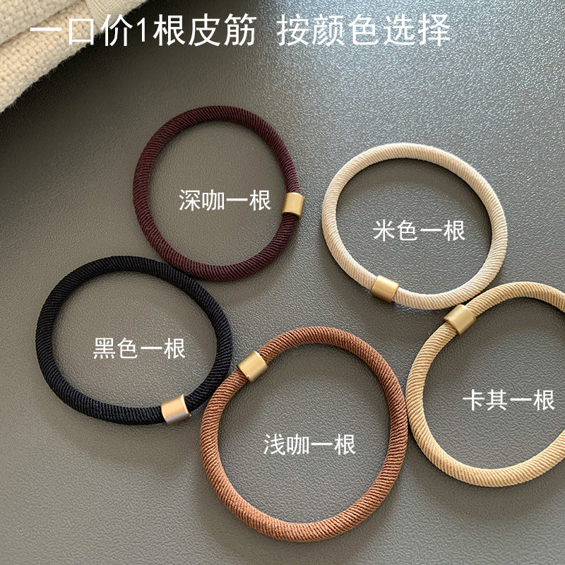 簡約經典髮圈