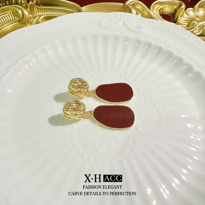 蝴蝶結復古耳環－細節特寫62｜https://igowo.tw/