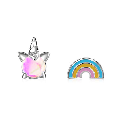 銀針音符星星小巧耳釘－細節特寫22｜https://igowo.tw/