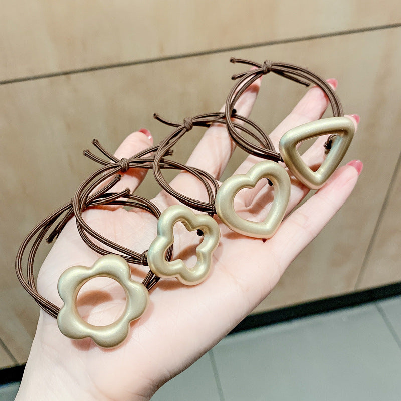 鏤空簡約髮圈－商品主圖｜https://igowo.tw/