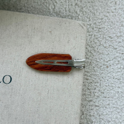 豹紋簡約髮夾