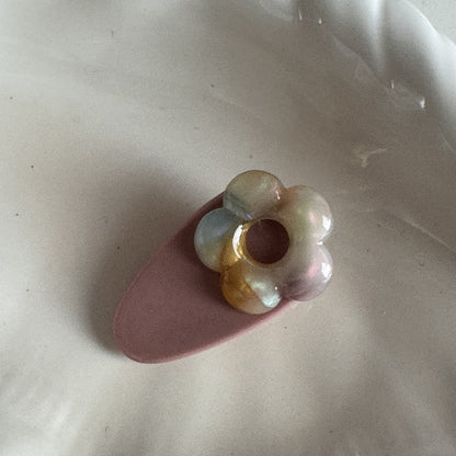 醋酸板材花朵髮夾