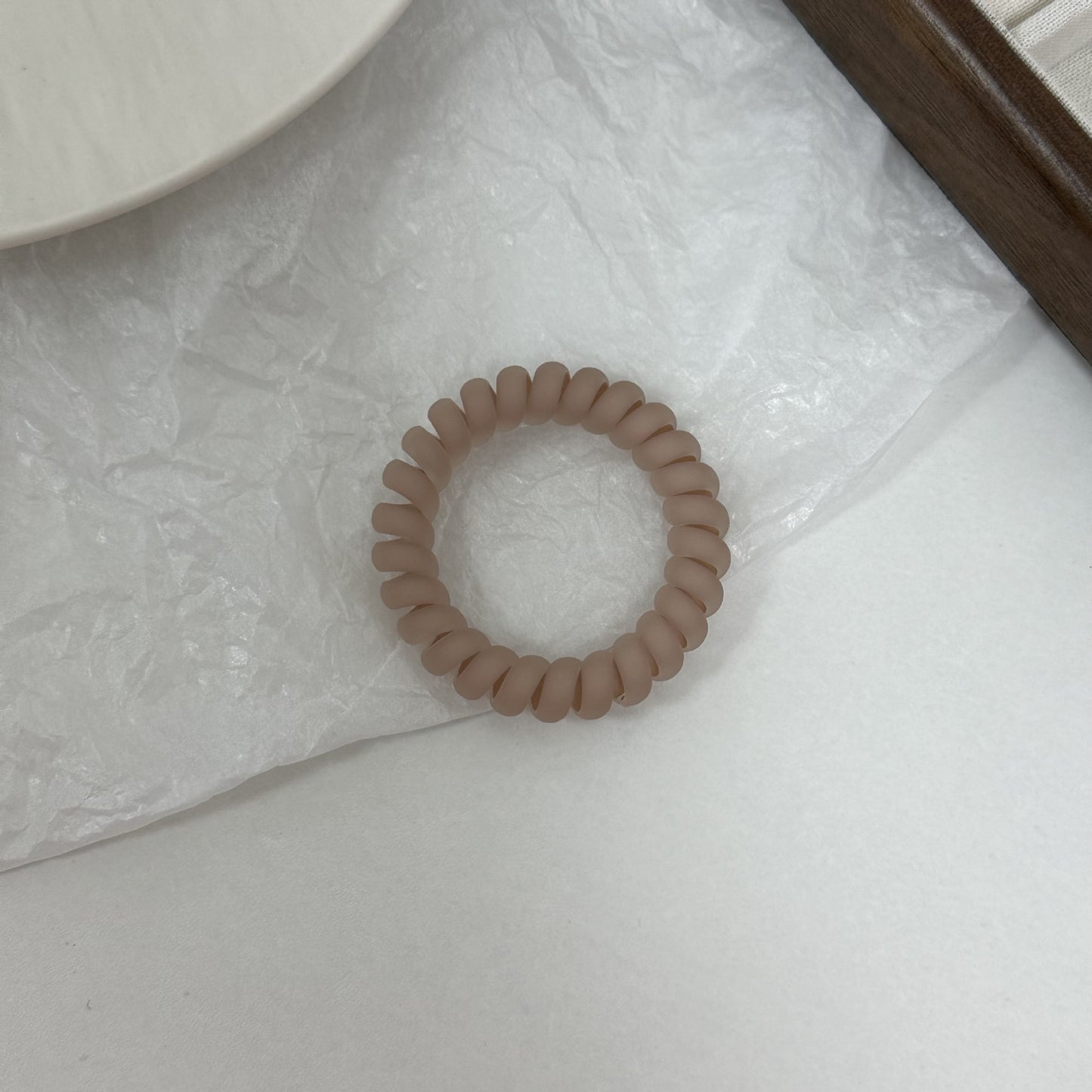 彈力繩磨砂簡約髮圈
