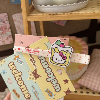甜點貓咪髮夾