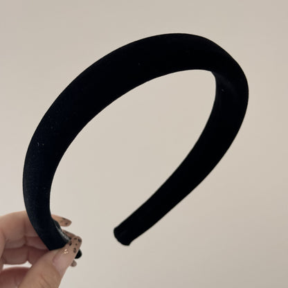 絨面簡約髮箍