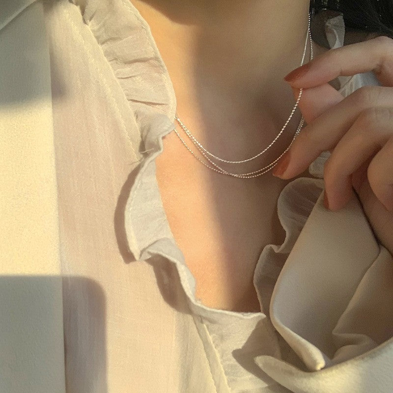S925鋯石皇冠鑲鑽項鍊－細節特寫29｜https://igowo.tw/
