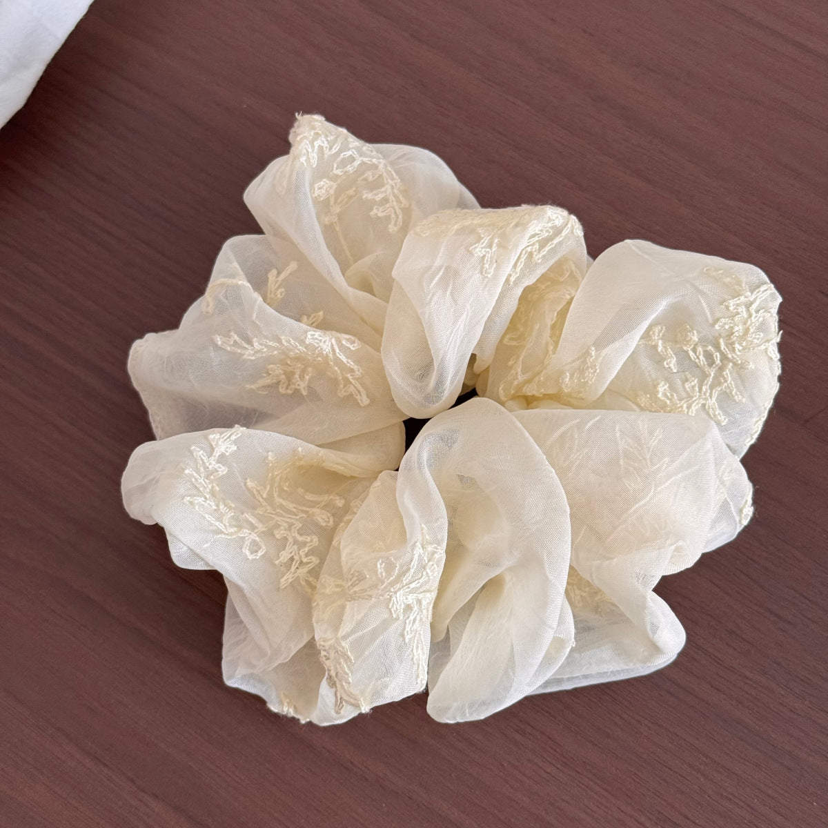 大腸圈刺繡髮圈