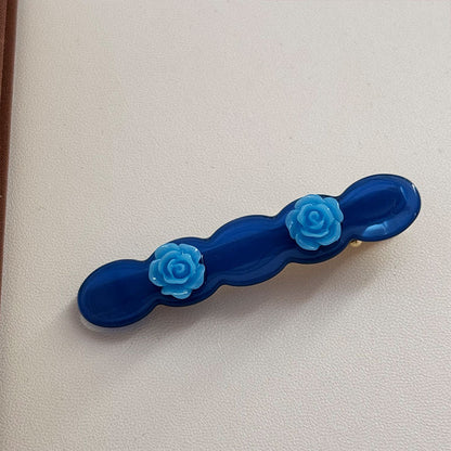 醋酸板材玫瑰髮夾