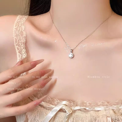 鋯石鈦鋼水滴墜飾項鍊－細節特寫69｜https://igowo.tw/
