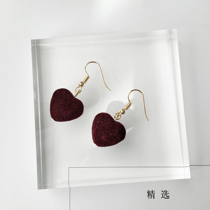 絨面蝴蝶結復古耳環－細節特寫19｜https://igowo.tw/