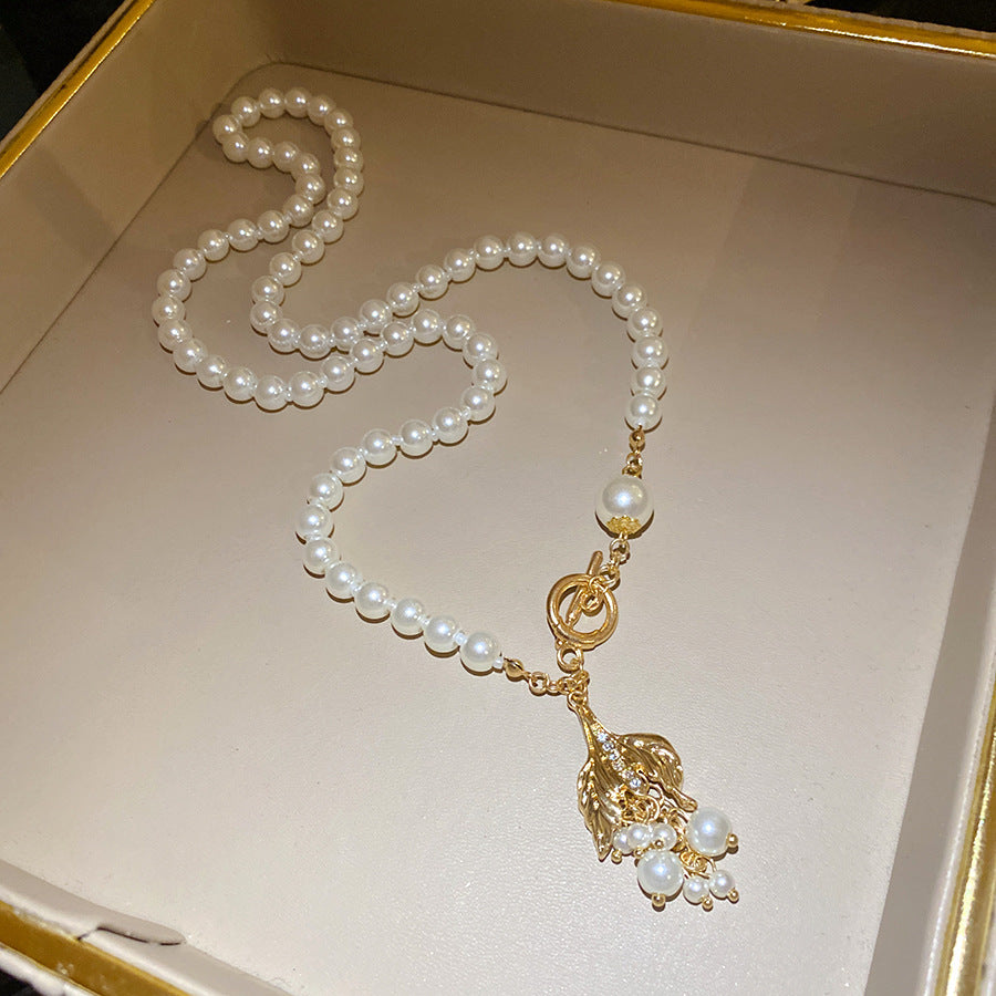 串珠布面愛心復古項鍊－細節特寫65｜https://igowo.tw/