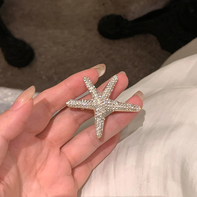 海星星星髮夾