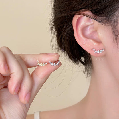 麥穗簡約耳釘－商品主圖｜https://igowo.tw/