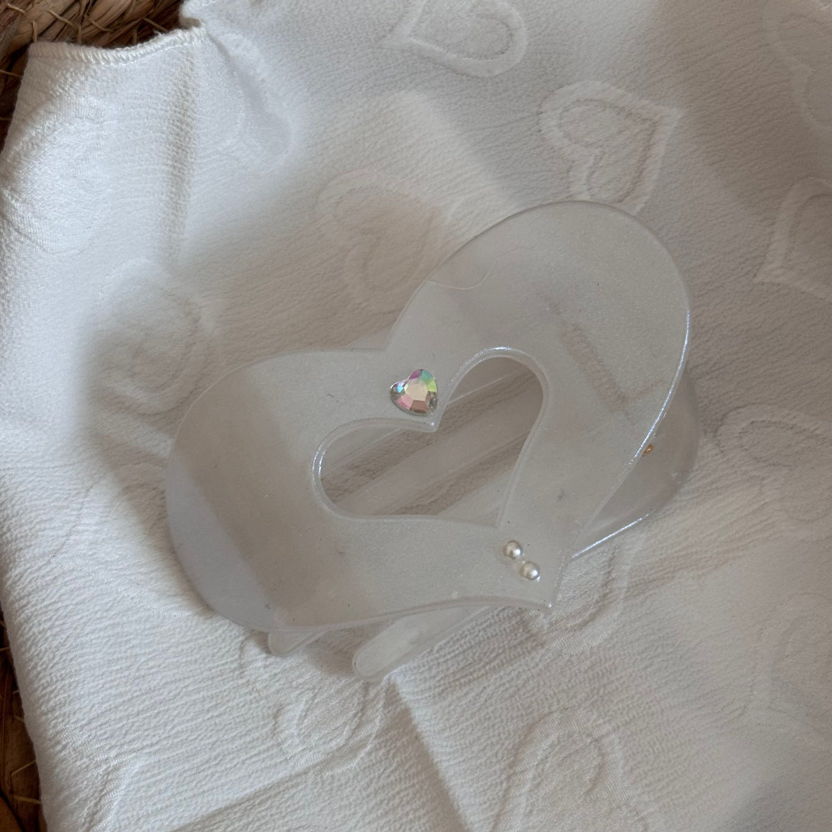 愛心簡約髮夾