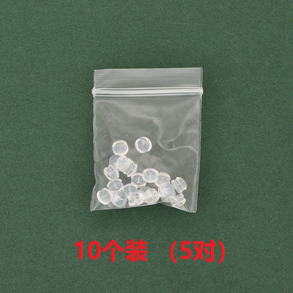 透明矽膠耳釘