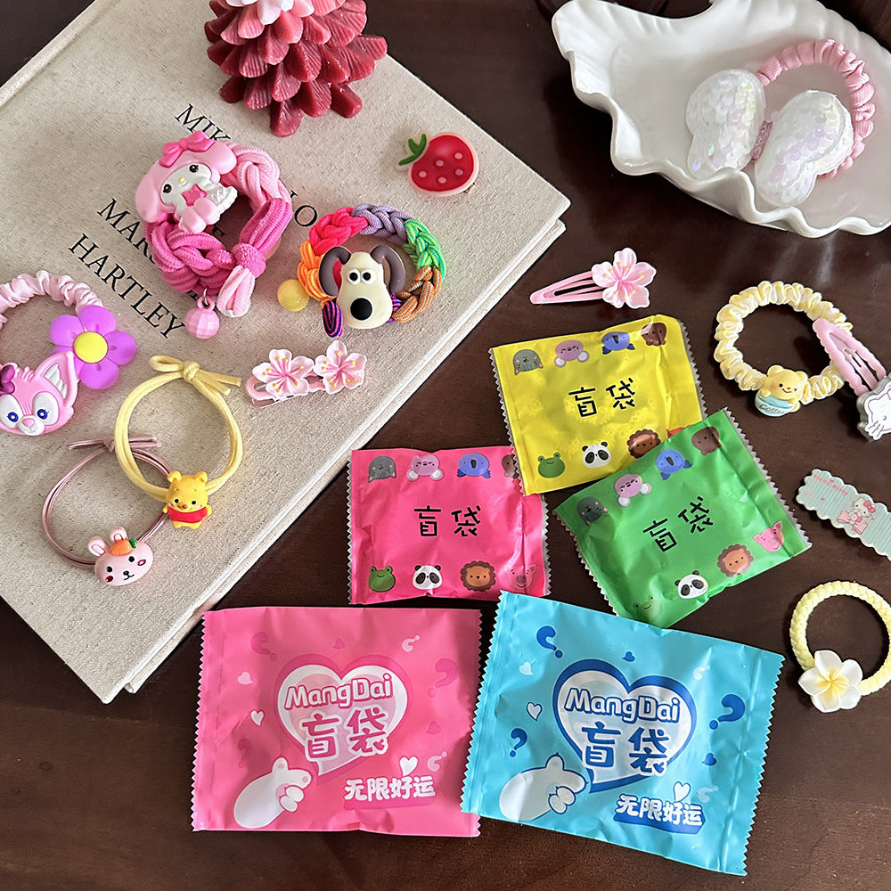 彈力繩簡約髮圈－商品主圖｜https://igowo.tw/