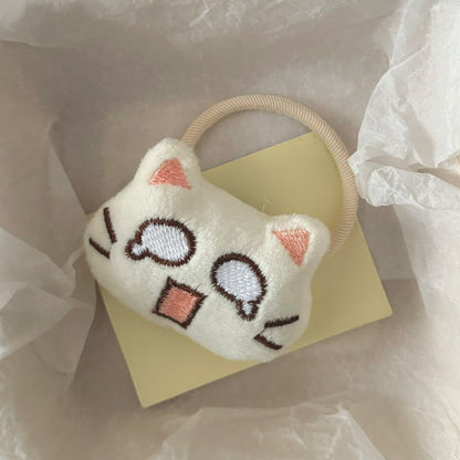 絨面貓咪髮圈