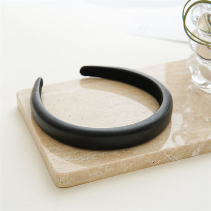 皮革簡約髮箍