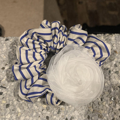 網紗花朵髮圈