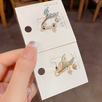 鋯石魚尾可調式戒指－商品主圖｜https://igowo.tw/
