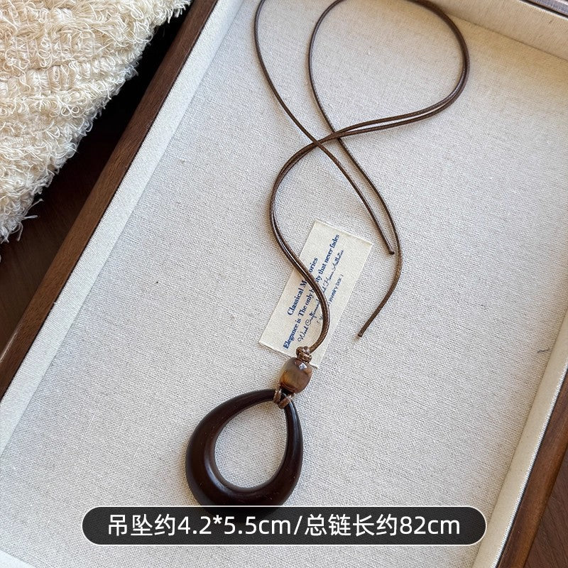 復古流蘇項鏈