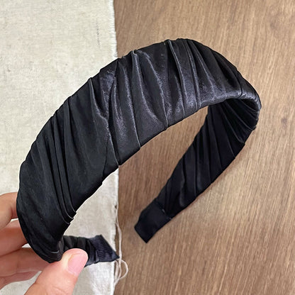 寬版簡約髮箍