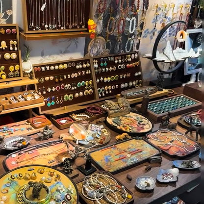 復古簡約耳環－商品主圖｜https://igowo.tw/