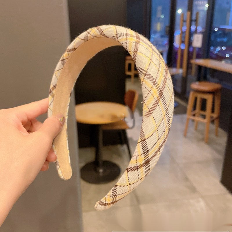 繽紛寬版髮箍－無鑽款細節｜https://igowo.tw/
