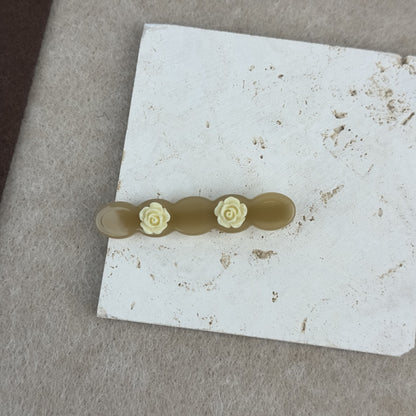 醋酸板材玫瑰髮夾