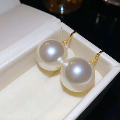 金色珍珠方形流蘇耳環－細節特寫74｜https://igowo.tw/