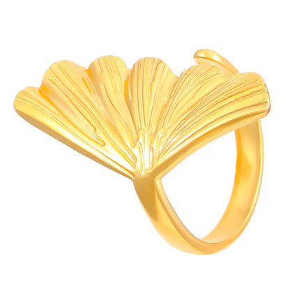 不鏽鋼海星可調式戒指－細節特寫12｜https://igowo.tw/