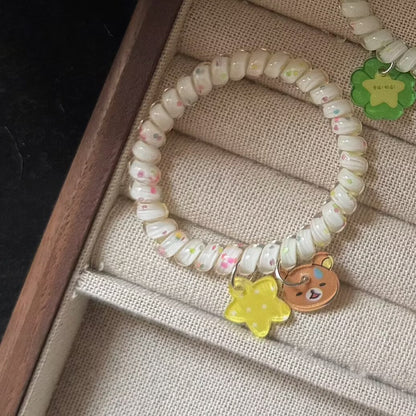星星波點髮圈