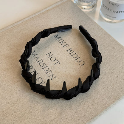 布面纏繞簡約髮箍