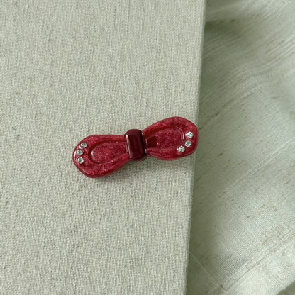 醋酸板材蝴蝶結髮夾