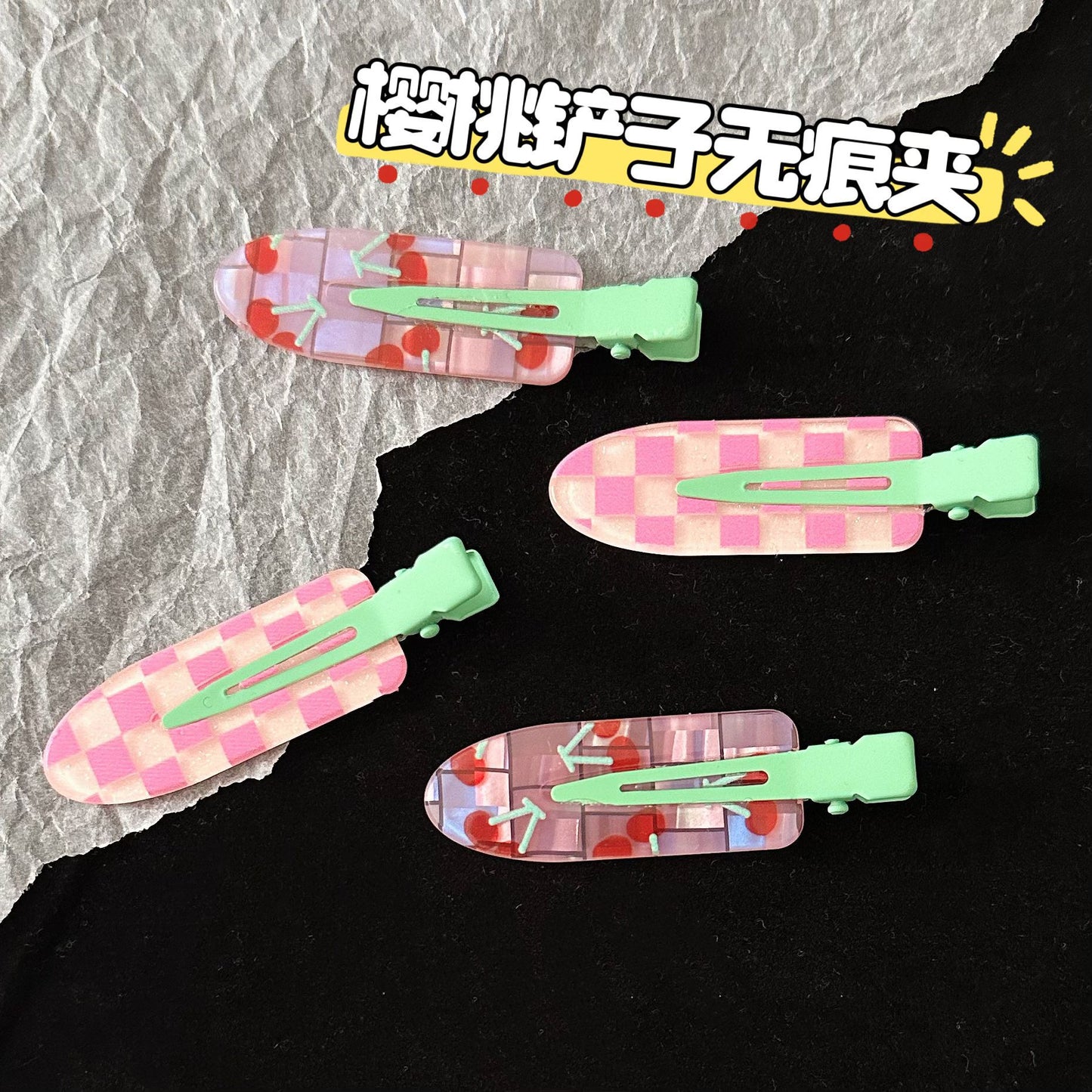 繽紛水果髮夾－商品主圖｜https://igowo.tw/