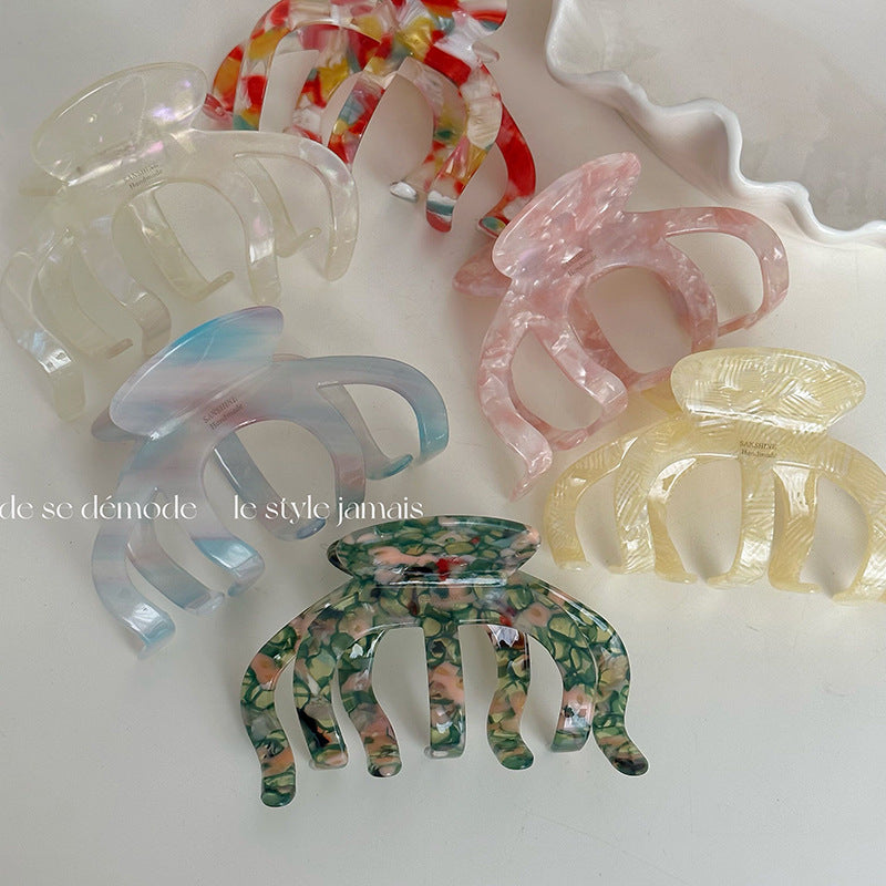 醋酸板材南瓜鯊魚夾－商品主圖｜https://igowo.tw/