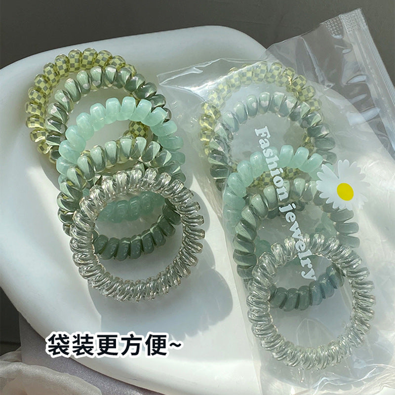 彈力繩簡約髮圈－黑款實拍｜https://igowo.tw/
