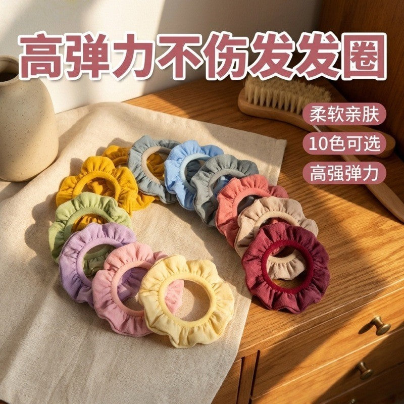 繽紛彈力繩髮圈－商品主圖｜https://igowo.tw/