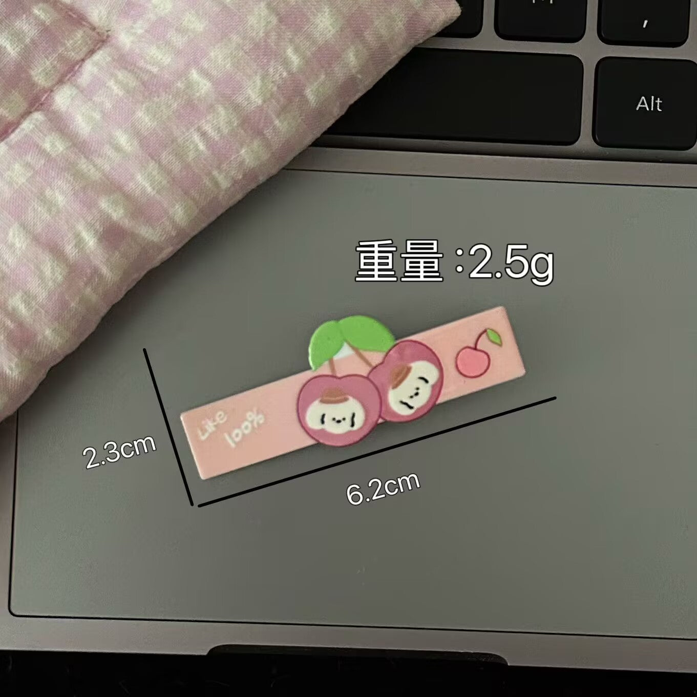 櫻桃卡通髮夾