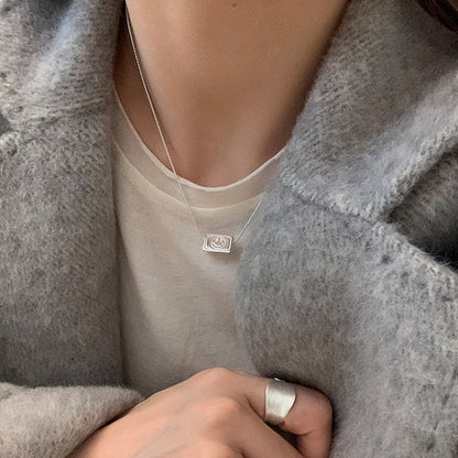 S925愛心項鍊－細節特寫64｜https://igowo.tw/