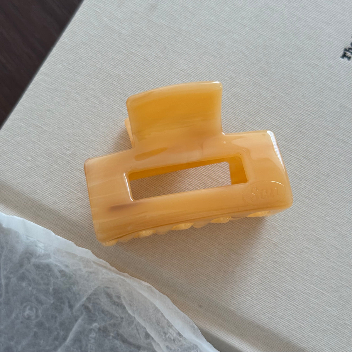 醋酸板材鏤空鯊魚夾