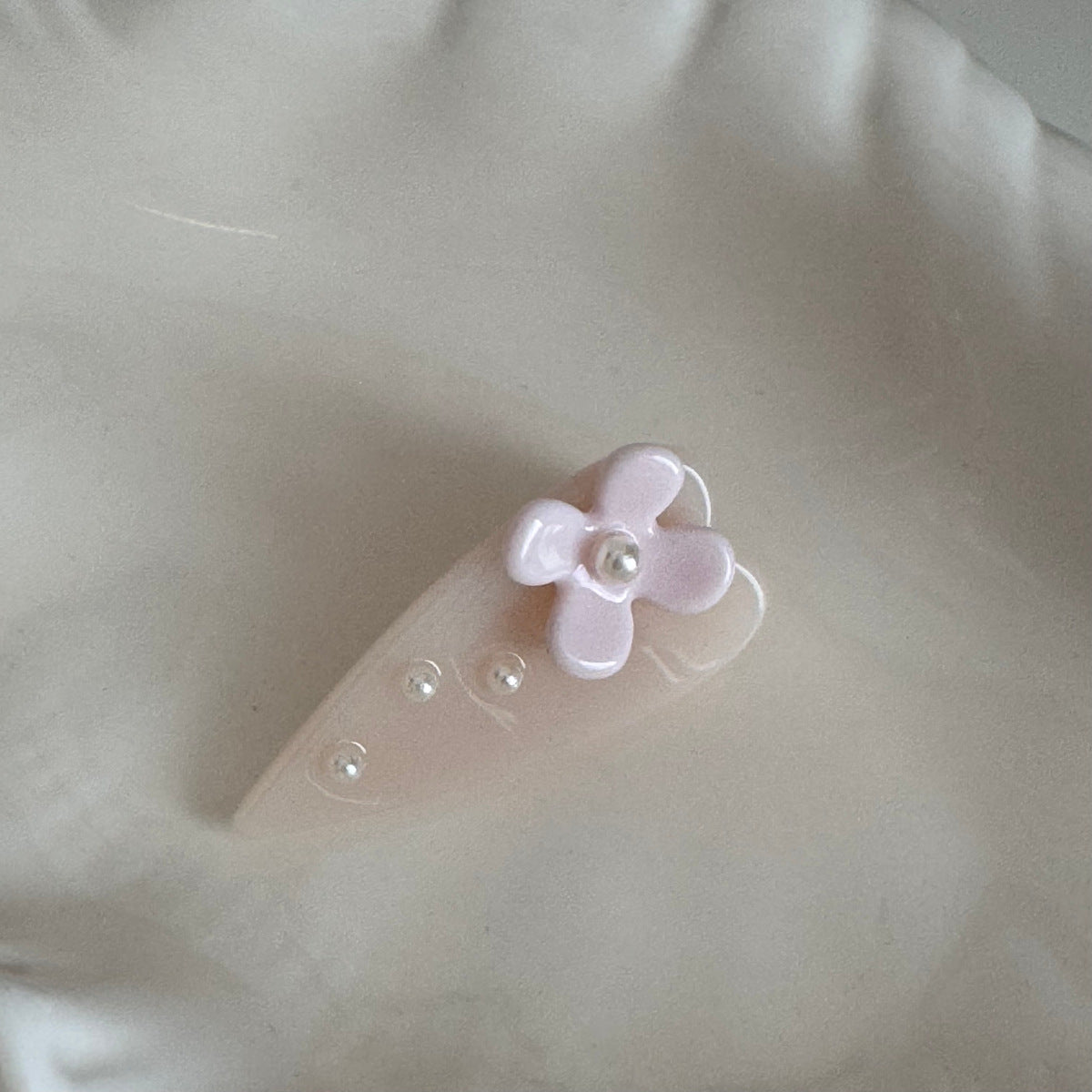 花朵三角形髮夾